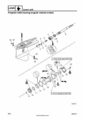 2001 Edition Yamaha F225A and LF225A Outboards Service Manual, Page 170