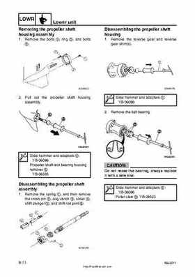 2001 Edition Yamaha F225A and LF225A Outboards Service Manual, Page 172