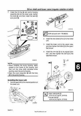2001 Edition Yamaha F225A and LF225A Outboards Service Manual, Page 183