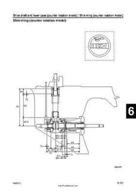 2001 Edition Yamaha F225A and LF225A Outboards Service Manual, Page 211
