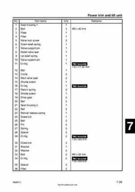 2001 Edition Yamaha F225A and LF225A Outboards Service Manual, Page 245