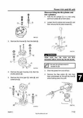 2001 Edition Yamaha F225A and LF225A Outboards Service Manual, Page 251