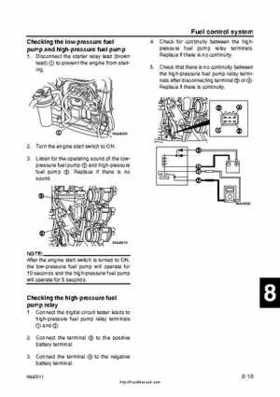 2001 Edition Yamaha F225A and LF225A Outboards Service Manual, Page 283