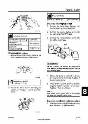 2001 Edition Yamaha F225A and LF225A Outboards Service Manual, Page 289