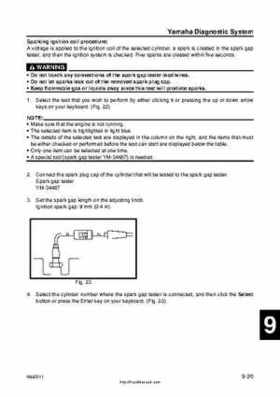 2001 Edition Yamaha F225A and LF225A Outboards Service Manual, Page 313