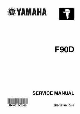 2005 Yamaha F90TR 90HP Outboards Factory Service Manual, Page 1
