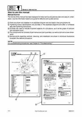 2005 Yamaha F90TR 90HP Outboards Factory Service Manual, Page 5