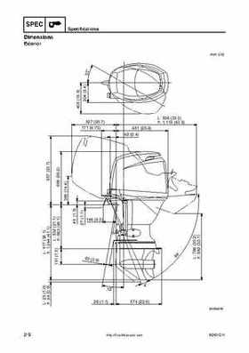 2005 Yamaha F90TR 90HP Outboards Factory Service Manual, Page 23