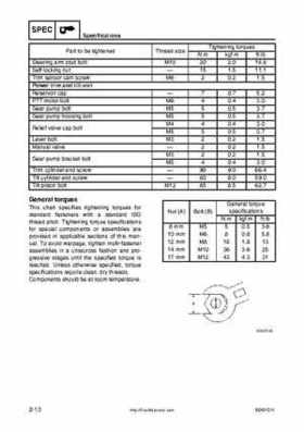 2005 Yamaha F90TR 90HP Outboards Factory Service Manual, Page 27