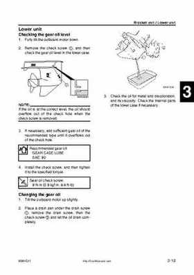 2005 Yamaha F90TR 90HP Outboards Factory Service Manual, Page 40