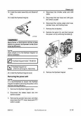 2005 Yamaha F90TR 90HP Outboards Factory Service Manual, Page 82
