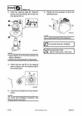 2005 Yamaha F90TR 90HP Outboards Factory Service Manual, Page 85