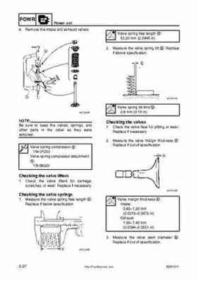 2005 Yamaha F90TR 90HP Outboards Factory Service Manual, Page 93