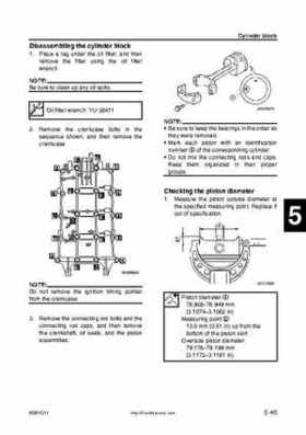 2005 Yamaha F90TR 90HP Outboards Factory Service Manual, Page 106