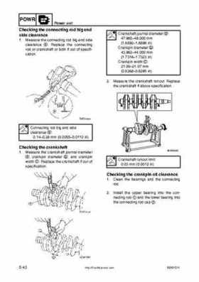 2005 Yamaha F90TR 90HP Outboards Factory Service Manual, Page 109