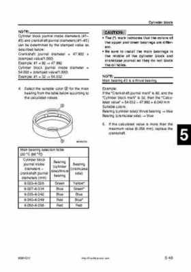 2005 Yamaha F90TR 90HP Outboards Factory Service Manual, Page 114