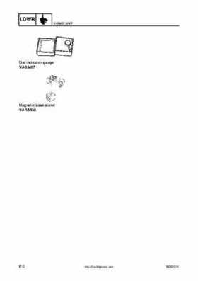2005 Yamaha F90TR 90HP Outboards Factory Service Manual, Page 122