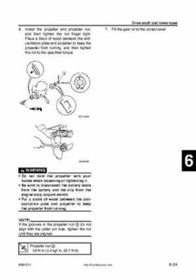 2005 Yamaha F90TR 90HP Outboards Factory Service Manual, Page 143