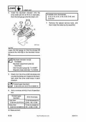2005 Yamaha F90TR 90HP Outboards Factory Service Manual, Page 148