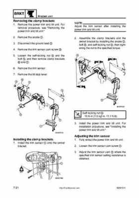 2005 Yamaha F90TR 90HP Outboards Factory Service Manual, Page 171