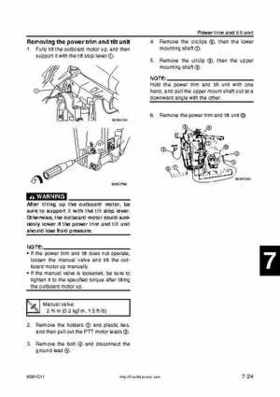 2005 Yamaha F90TR 90HP Outboards Factory Service Manual, Page 174