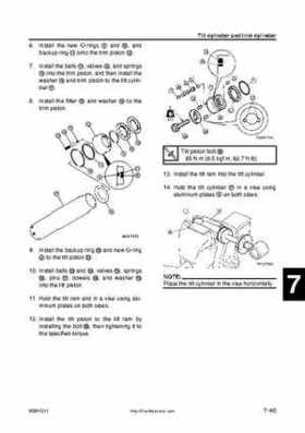 2005 Yamaha F90TR 90HP Outboards Factory Service Manual, Page 190