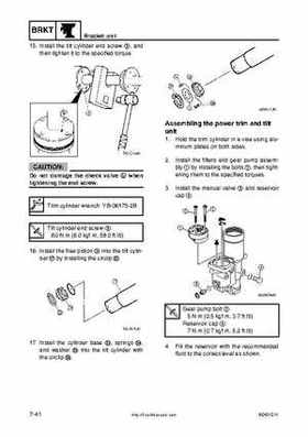 2005 Yamaha F90TR 90HP Outboards Factory Service Manual, Page 191