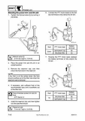 2005 Yamaha F90TR 90HP Outboards Factory Service Manual, Page 193