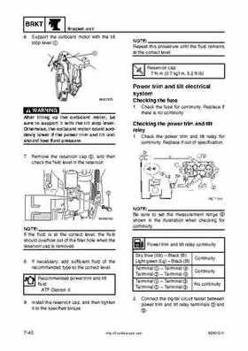 2005 Yamaha F90TR 90HP Outboards Factory Service Manual, Page 195