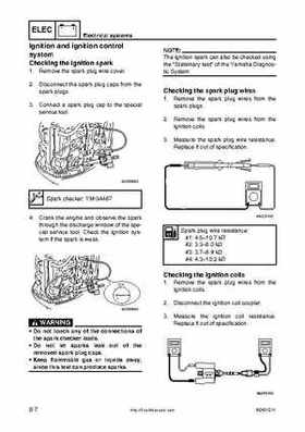2005 Yamaha F90TR 90HP Outboards Factory Service Manual, Page 204