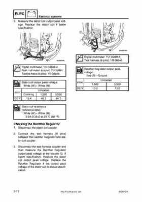 2005 Yamaha F90TR 90HP Outboards Factory Service Manual, Page 214