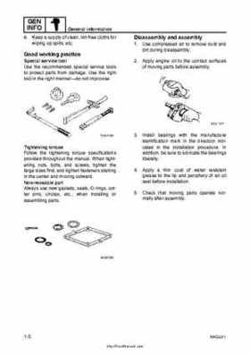 2007-2009 Yamaha F15/F20 Outboard Service Manual, Page 8