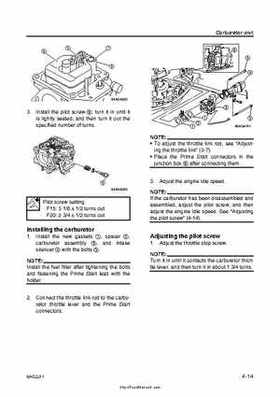 2007-2009 Yamaha F15/F20 Outboard Service Manual, Page 87
