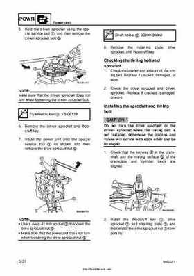 2007-2009 Yamaha F15/F20 Outboard Service Manual, Page 121