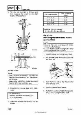 2007-2009 Yamaha F15/F20 Outboard Service Manual, Page 178