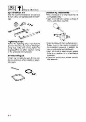 2009 Yamaha F40 Outboard Service Manual, Page 7