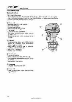 2009 Yamaha F40 Outboard Service Manual, Page 19
