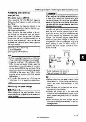 2009 Yamaha F40 Outboard Service Manual, Page 107