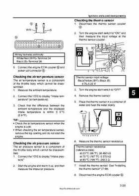 2009 Yamaha F40 Outboard Service Manual, Page 121