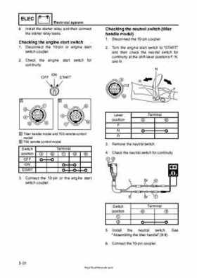 2009 Yamaha F40 Outboard Service Manual, Page 124