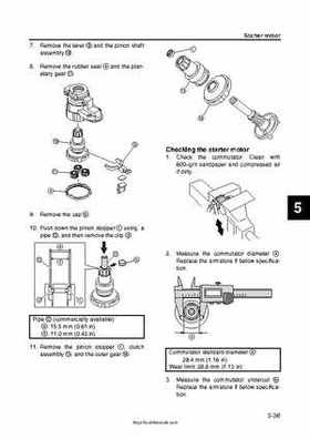 2009 Yamaha F40 Outboard Service Manual, Page 129