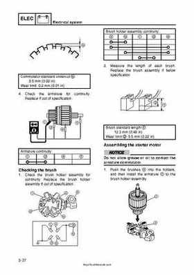 2009 Yamaha F40 Outboard Service Manual, Page 130
