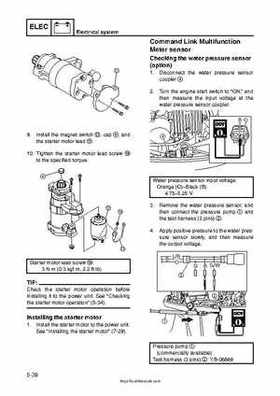 2009 Yamaha F40 Outboard Service Manual, Page 132