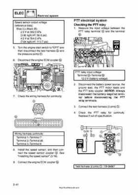 2009 Yamaha F40 Outboard Service Manual, Page 134