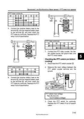 2009 Yamaha F40 Outboard Service Manual, Page 135