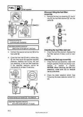 2009 Yamaha F40 Outboard Service Manual, Page 148