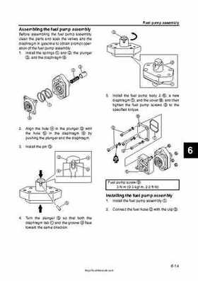 2009 Yamaha F40 Outboard Service Manual, Page 153