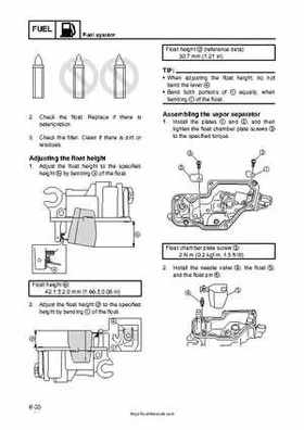 2009 Yamaha F40 Outboard Service Manual, Page 172