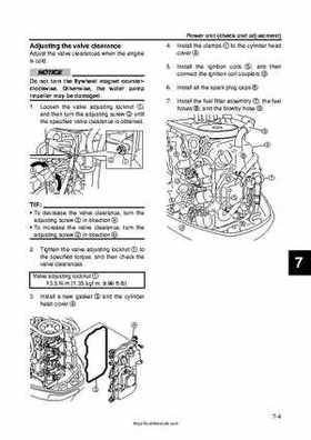 2009 Yamaha F40 Outboard Service Manual, Page 184