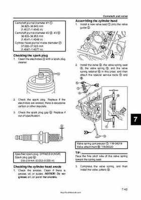 2009 Yamaha F40 Outboard Service Manual, Page 222